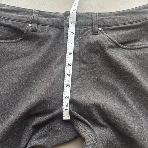Lululemon ABC Pant Slim *Tech Canvas” heathered black Sz 34 
Casual performance - Picture 9 of 12